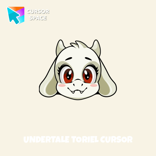 Undertale Toriel cursor arrow cursor